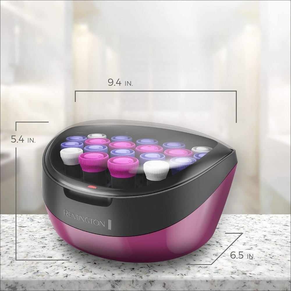 Ionic Conditioning Hot Hair Rollers, 20 Piece Set, Purple, H5600H